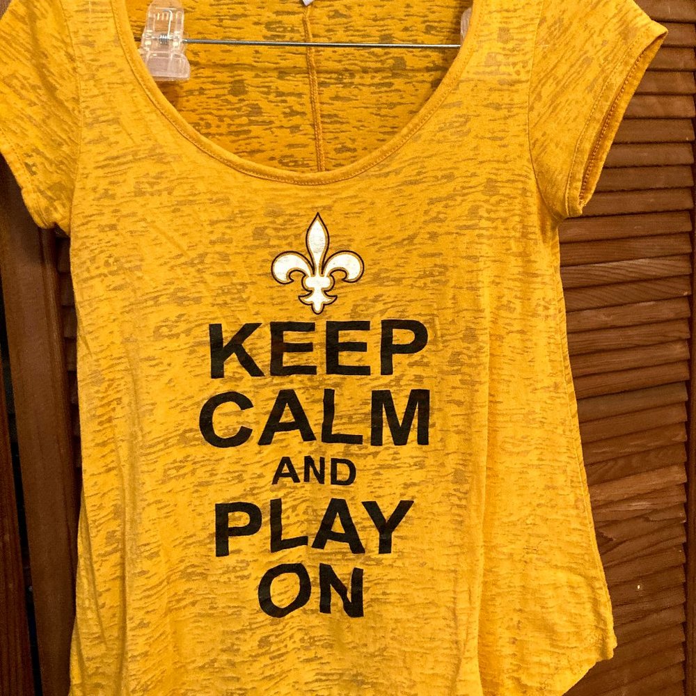 Keep Calm and Play On (Saints!)